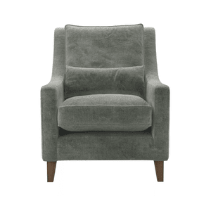 High Back Iggy Armchair in Moonstone Speckled Chenille